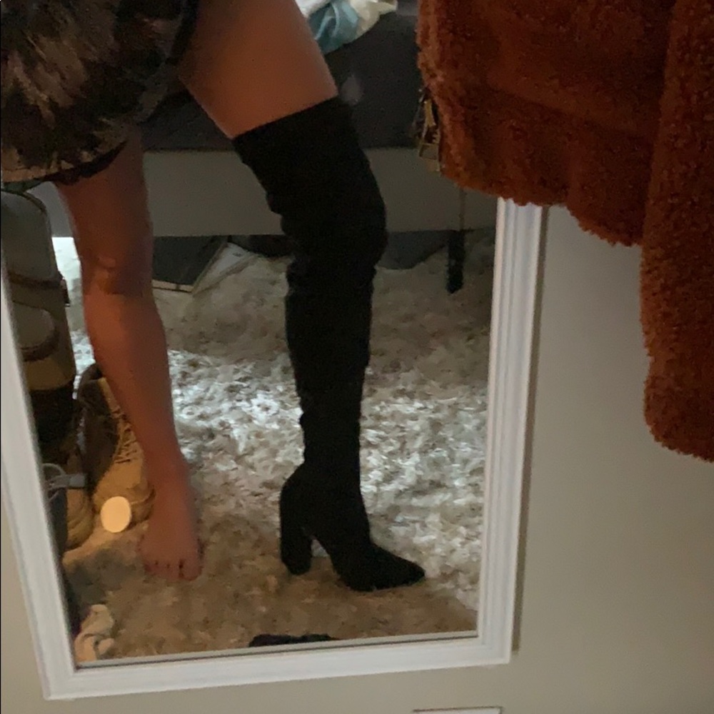 Thigh high boots